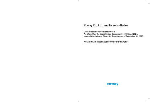 Thumbnail Coway
 Financial Statement 2025