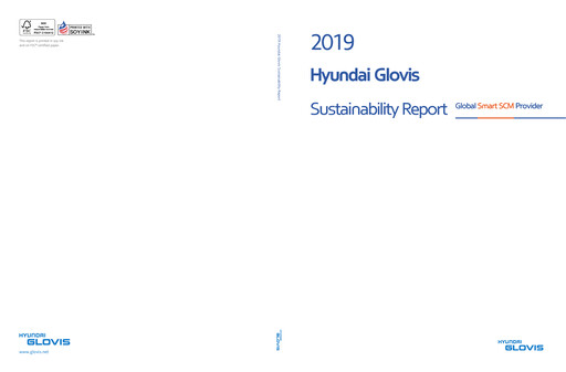 Miniature Hyundai Glovis
 Rapport de durabilité 2019