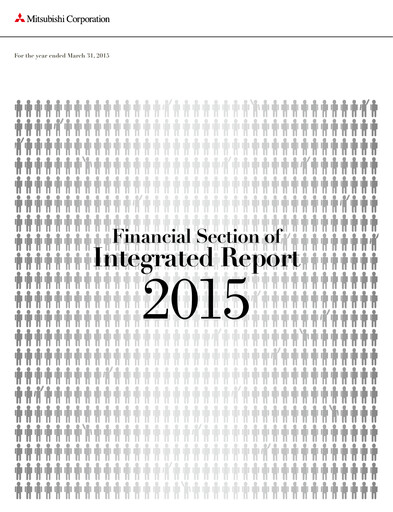 Thumbnail Mitsubishi Corporation Annual Report 2015