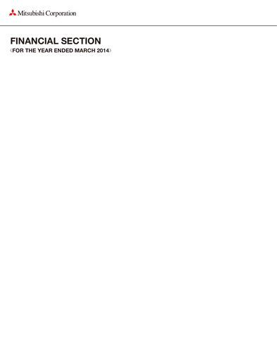 Thumbnail Mitsubishi Corporation Financial Statement 2011