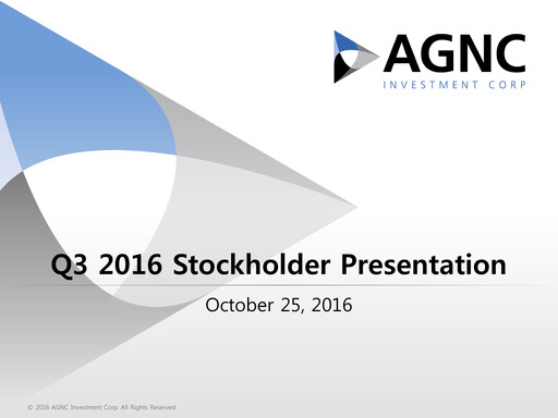 Vorschaubild AGNC Investment Quartalsbericht 2016-q3