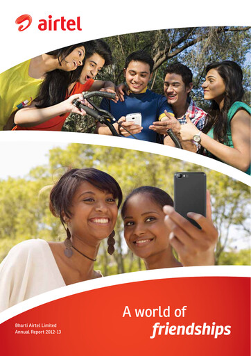 Thumbnail Bharti Airtel
 Annual Report 2012-2013