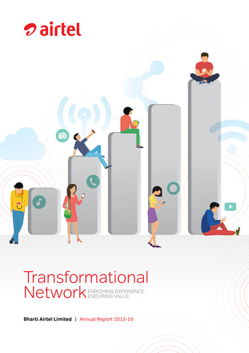 Thumbnail Bharti Airtel
 Annual Report 2015-2016