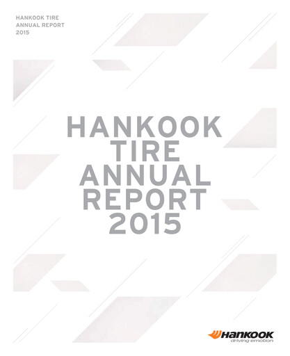 Thumbnail Hankook Tire Annual Report 2015