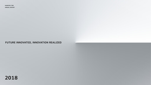 Thumbnail Hankook Tire Annual Report 2018