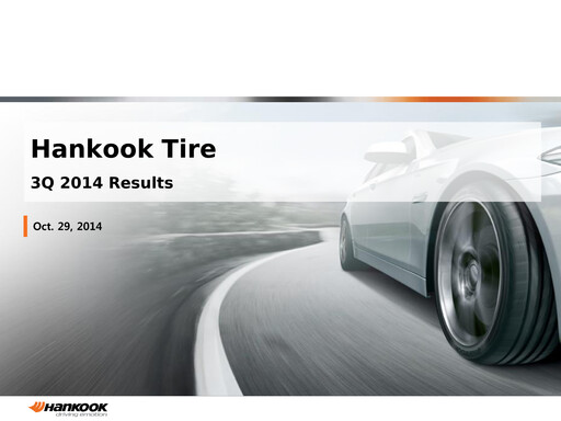 Thumbnail Hankook Tire Quarterly Report 2014-q3