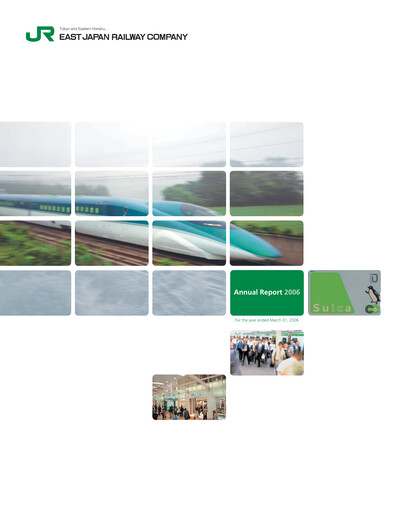 Thumbnail East Japan Railway Annual Report 2006