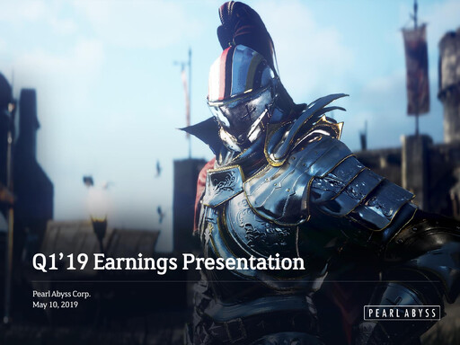 Thumbnail Pearl Abyss Quarterly Report 2019-q1