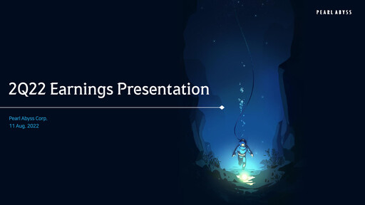 Thumbnail Pearl Abyss Quarterly Report 2022-q2