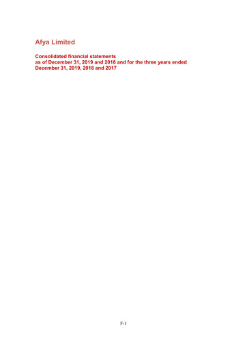 Thumbnail Afya
 Financial Statement 2019