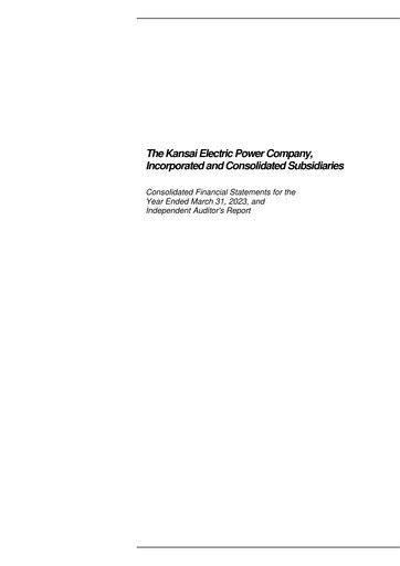 Thumbnail KEPCO Financial Statement 2023