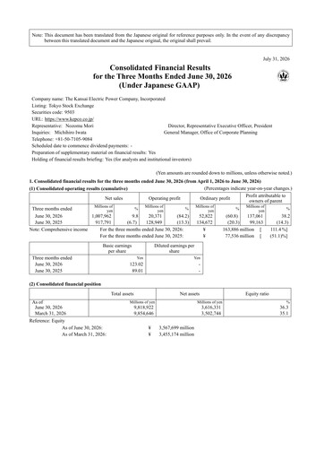 Thumbnail KEPCO Quarterly Report 2026-q1