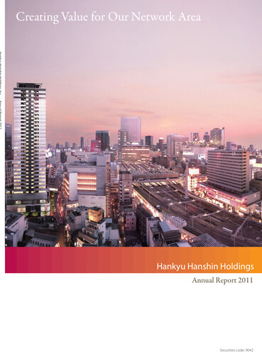 Thumbnail Hankyu Hanshin Holdings
 Annual Report 2011
