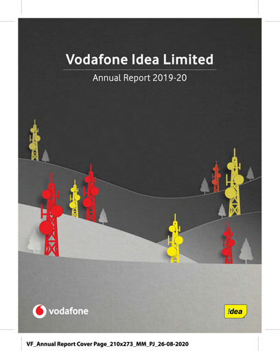 Miniature Vodafone Idea
 Rapport annuel 2019-2020