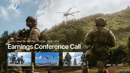 Vorschaubild AeroVironment Quartalsbericht 2026-q4