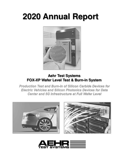 Vorschaubild Aehr Test Systems Jahresbericht 2020