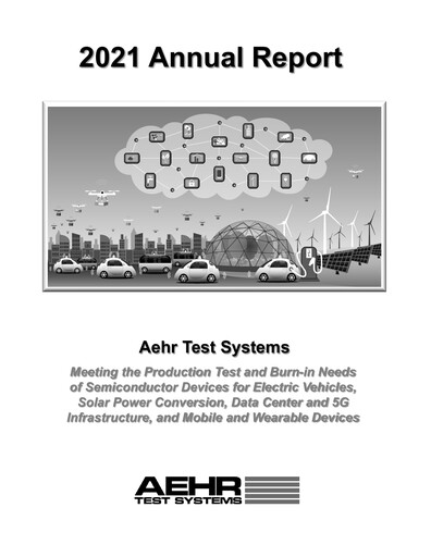 Vorschaubild Aehr Test Systems Jahresbericht 2021