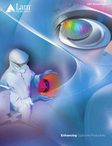 Thumbnail Lam Research Annual Report 2007