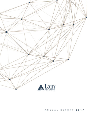 Thumbnail Lam Research Annual Report 2017