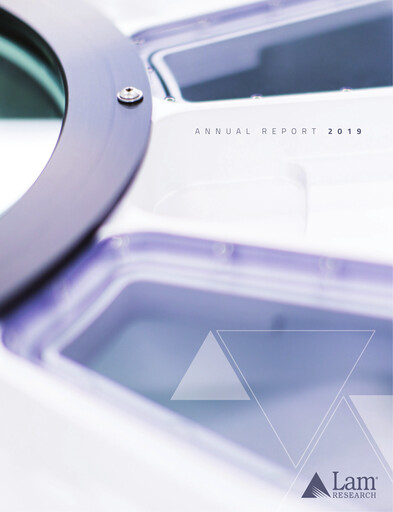 Thumbnail Lam Research Annual Report 2019