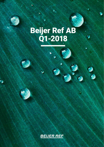 Miniature Beijer Ref Rapport trimestriel 2018-q1