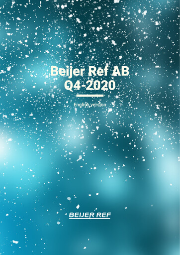Miniature Beijer Ref Rapport trimestriel 2020-q4