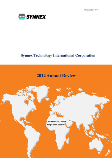 Thumbnail Synnex Technology International Annual Report 2014