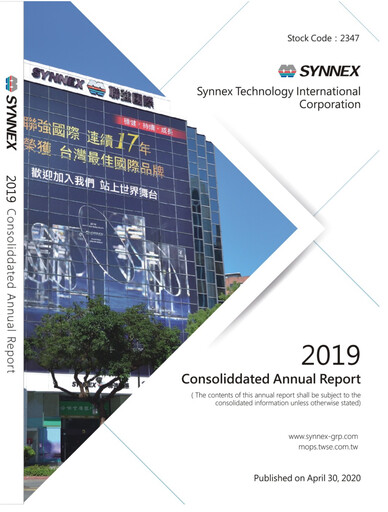 Thumbnail Synnex Technology International Annual Report 2019