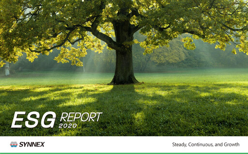 Thumbnail Synnex Technology International ESG Report 2020