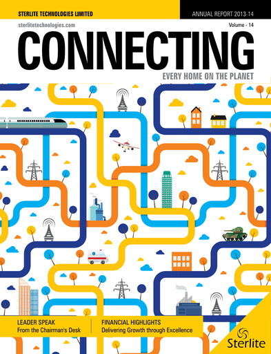 Miniature Sterlite Technologies
 Rapport annuel 2013-2014