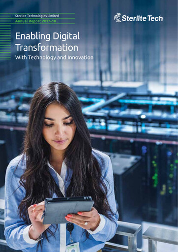 Miniature Sterlite Technologies
 Rapport annuel 2017-2018