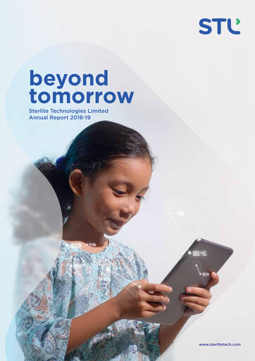 Miniature Sterlite Technologies
 Rapport annuel 2018-2019