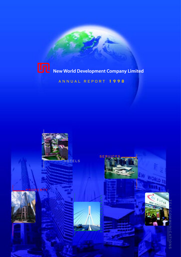 Thumbnail New World Development Company Annual Report 1998