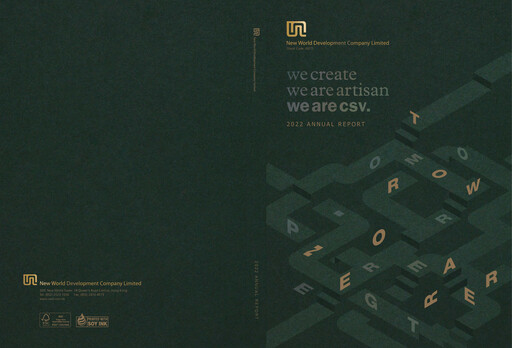 Thumbnail New World Development Company Annual Report 2022