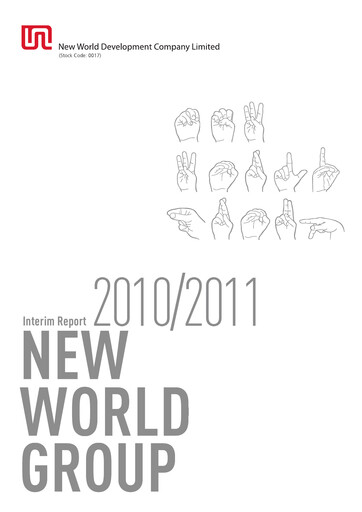 Thumbnail New World Development Company Half-year Report 2011-h1