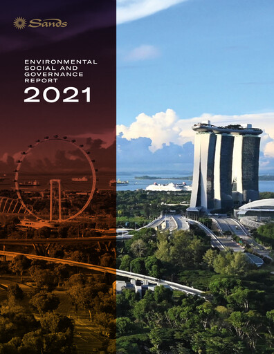 Miniature Las Vegas Sands Rapport ESG 2021