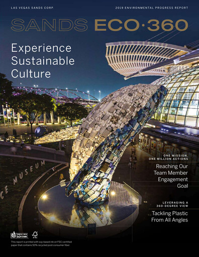 Thumbnail Las Vegas Sands Sustainability Report 2019