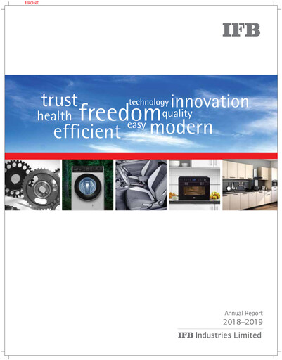 Thumbnail IFB Industries Annual Report 2018-2019