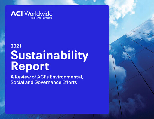 Vorschaubild ACI Worldwide
 Nachhaltigkeitsbericht 2020