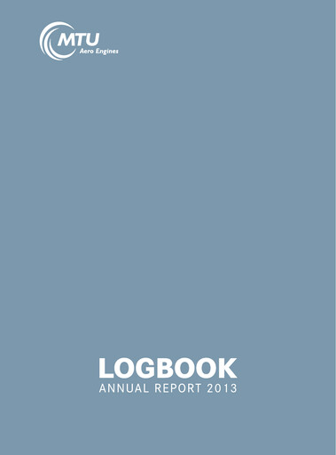Thumbnail MTU Aero Engines
 Annual Report 2013