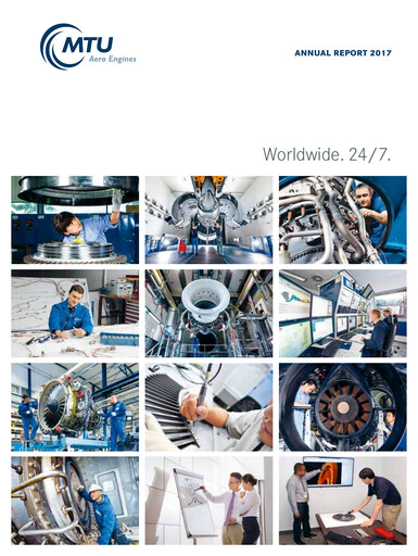 Thumbnail MTU Aero Engines
 Annual Report 2017