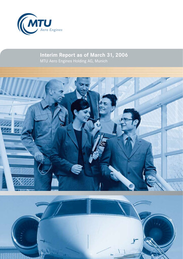 Thumbnail MTU Aero Engines
 Quarterly Report 2006-q1