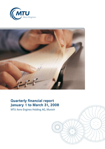 Thumbnail MTU Aero Engines
 Quarterly Report 2008-q1