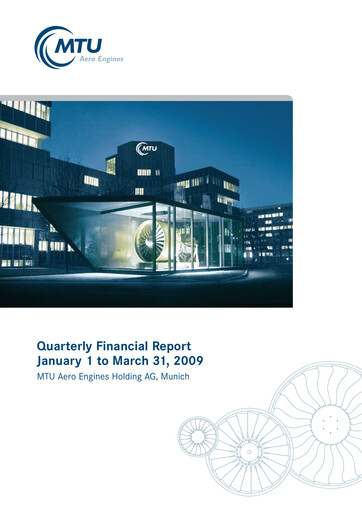 Thumbnail MTU Aero Engines
 Quarterly Report 2009-q1