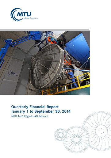 Thumbnail MTU Aero Engines
 Quarterly Report 2014-q3