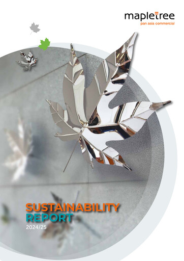 Thumbnail Mapletree Commercial Trust
 Sustainability Report 2024-2025