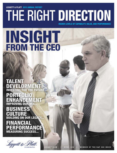 Thumbnail Leggett & Platt

 Annual Report 2013