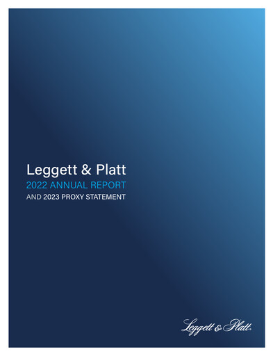 Thumbnail Leggett & Platt

 Annual Report 2022