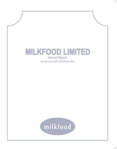Thumbnail Milkfood Limited Annual Report 2026