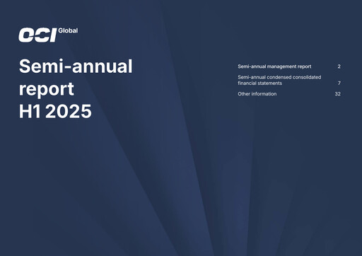 Thumbnail OCI Half-year Report 2025-h1